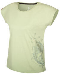 Ocún Kimo T Women Blossom-Art női póló S / sárgászöld