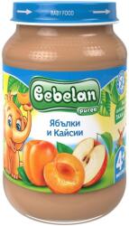 Bebelan Плодово пюре Bebelan Puree - Ябълки и кайсии, 190 g (2110) - ozone