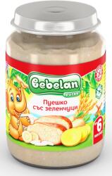 Bebelan Ястие Bebelan Puree - Пуешко със зеленчуци, 190 g (7110) - ozone