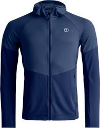 ORTOVOX Fleece Light Grid Hoody M férfi funkcionális pulóver L / kék