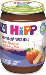 Hipp Био млечна каша Hipp Лека нощ - Ябълка и бисквитки, 190 g (5514) - ozone