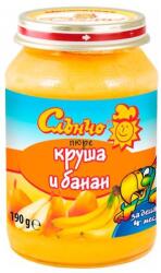 Слънчо Плодово пюре Слънчо - Круша и банан, 190 g (2675) - ozone