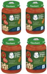 Nestle Био ястие Nestle Gerber Organic - Пуешко с моркови и домати, 4 х 190 g (4х 12460151) - ozone