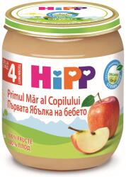 Hipp Био плодово пюре Hipp - Ябълка, 125 g (4233) - ozone