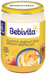 Bebivita Био плодово пюре Bebivita - Йогурт с плодове и праскова и маракуя, 190 g - ozone