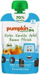 Pumpkin Organics Био пюре Pumpkin Organics - Пауч с тиква, морков, ябълка и банан, 100 g (210708) - ozone