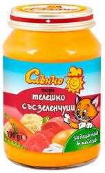 Слънчо Месно-зеленчуково пюре Слънчо - Телешко със зеленчуци, 190 g (2576) - ozone