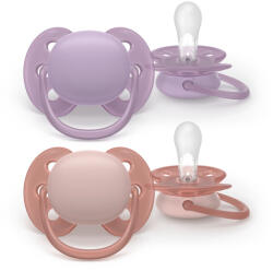 Philips játszócumi Ultrasoft neutral 6-18hó lányos 2db