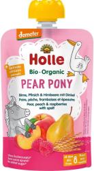 Holle Био пауч Holle - Круша, праскова, малина и спелта, 100 g (7313) - ozone