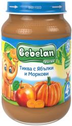 Bebelan Плодово пюре Bebelan Puree - Тиква, ябълки и моркови, 190 g (2097) - ozone