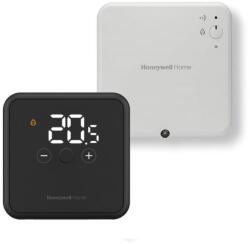 Honeywell Home YT42BRFT22 Szett, DT4R vezeték nélküli termosztát, fekete + R9H kapcsolóegység (YT42WRFT20)