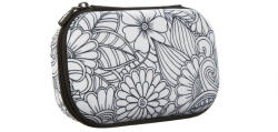 ZIPIT Penar cu fermoar, ZIPIT Color In Storage box - Big Flowers (ZP-195984) Penar