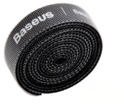Baseus CIRCLE VELCRO tépőzáras kábelrendező tekercs, méretre vágható, 50cm (ACMGT-A01) fekete