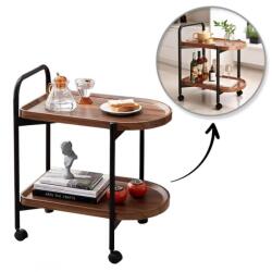  Két szintes konferenciapultra 35x60x64cm mobil STL23