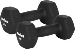 REBEL Set gantere Rebel Active RBA-2330-6, 2 x 6kg, fonta si invelis de neopren (Negru) (rba-2330-6)