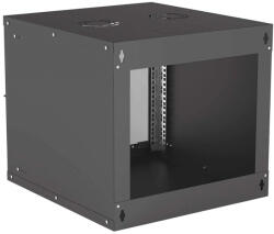 Intellinet 19" 9U Falra szerelhető Rackszekrény Black (714808)