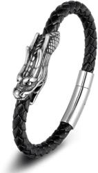 Predator Q1 bőr karkötő - sárkány BXXG750 - 18 cm (2630)