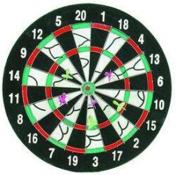  Dart Tábla 40 cm - 6 Nyíllal (02884)