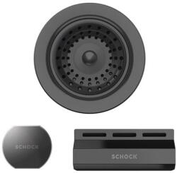 SCHOCK Akkumulátor-Kiegészítő Schock Gunmetal Brushed 400069GUB (400069GUB)