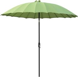  Limon napernyő 270 cm átmérő citromzöld hajtókarral (498608)