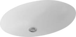 Villeroy & Boch Evana alulról beépíthető mosdó 50x35 cm csaptelepfurat nélkül 61470001 (61470001)