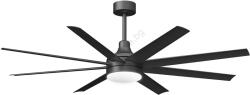 ZEVENTI - LED димируем таванен вентилатор LED/24W/230V 2700-6500K 165cm черен+ДУ (ZV0065)
