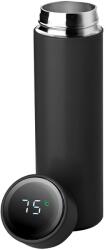 Teno Teno® Okos Termosz, LED kijelző, érintőképernyő, szűrő és infúzió, duplafalú, cseppmentes kupak, hőszigetelés, 500 ml, fekete (TENO2044)