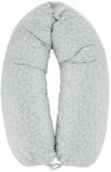 BabyJem Pernă de alăptare BabyJem - Green Floral (82)