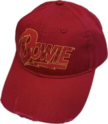 David Bowie Flash Logo Шапка с козирка Red UNI (BOWCAP01R)