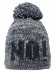  Fiú sapka pomponnal, száró-égkék, 72% poliakrilnitril, 19% gyapjú, 9% alpaka (hurtimex_4061375151816)