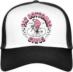 Queen Fat Bottomed Girls Шапка с козирка Black & White UNI (<![CDATA[QUMBCAP03BW]]>)