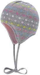 DOLL Kislány sapka, szürke, Baba, 100% pamut (hurtimex_4061375133096)