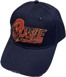 David Bowie Flash Logo Шапка с козирка Navy Blue UNI (<![CDATA[BOWCAP01N]]>)