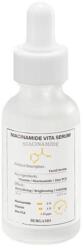 Bergamo Niacinamide Vita arcszérum, 30 ml, hidratáló, egyenletes tónusú, minden bőrtípusra (BR413)