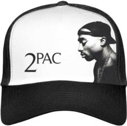 2Pac Profile Photo Шапка с козирка Black & White UNI (2PACMBCAP02WB)