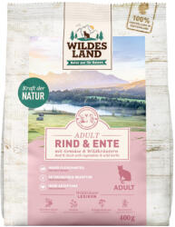  Wildes Land 400g Wildes Land Cat marha, kacsa & kerti zöldségek száraz macskatáp