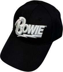 David Bowie White Flash Logo Шапка с козирка Black UNI (<![CDATA[BOWCAP05B]]>)