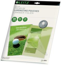 Leitz UDT Lamináló fólia, 25 db, A4, 80 Mikron, Forró lamináláshoz (LZ74790000)