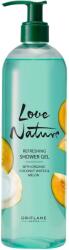 Oriflame Love Nature tusfürdő, bio kókusz- és görögdinnye kivonat, biológiailag lebomló, 500 ml (41265)
