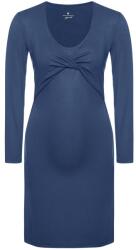 Bellybutton Kismama ruha, köldökpántos, sötétkék, viszkóz, elasztán, S INTL (hurtimex_4052066071889)