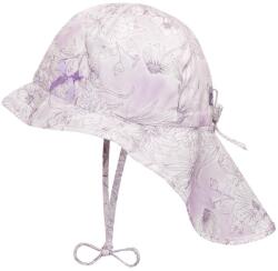 DOLL Nyakvédős sapka, Döll, virágmintás, lila, standard méret (hurtimex_4061375077314)