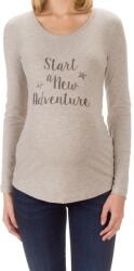  Női blúz, szürke, Bellybutton Maternity, terhes nőknek, XL INTL (hurtimex_4055592184023)