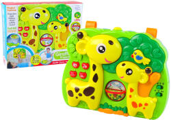 LeanToys Zsiráf 2 Az 1-Ben Projektor Ágyfüggő Baba Számára