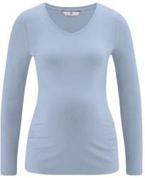  Női blúz, kék, pamut elasztánnal, hosszú ujjú, elegáns szett, XL INTL (hurtimex_4055592097781)