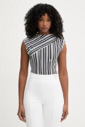Karl Lagerfeld top pentru femei, din bumbac cu elastan PPY2-TSD1LC_99A (B2W17014)