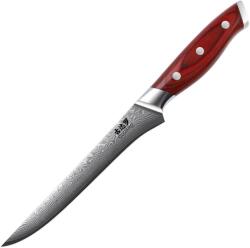 Gudaro - KENSHO damaszkuszi csontozókés 6", 67 rétegű acél, hossza 15 cm GD1002-D (GU0013)