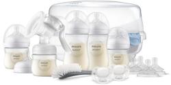 Philips Set alăptare Natural Response cu pompă manuală și sterilizator (AGS9008112)