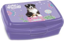 Ars Una Uzsonnás doboz ARS UNA Cute Animals-Aussie műanyag BPA mentes 165x135x60 mm (52545283) - vectraline