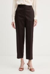 BOSS pantaloni pentru femei, cu bumbac Tecarino2 PPY2-SPD0WB_89X (50555621)