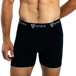 GymBeam Strix Men’s Essential Boxers 2Pack Black Férfiboxeralsó XL